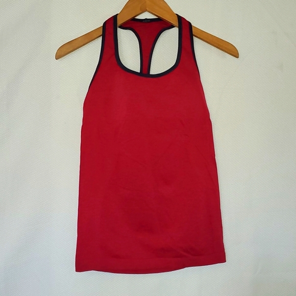 Lululemon In the Flow Tank Top Heathered Regal Plum Size 8 - Picture 3 of 5